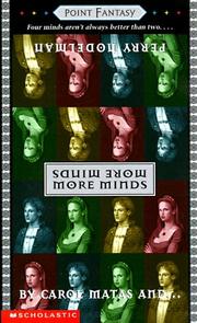 Cover of: More Minds (Point Fantasy) by Carol Matas, Perry Nodelman