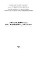 Cover of: Fontes portuguesas para a história das mulheres. by Biblioteca Nacional (Portugal)