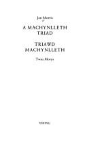Cover of: A Machynlleth triad by Jan Morris coast to coast