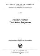Cover of: Theodor Fontane: the London Symposium