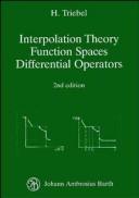 Interpolation theory, function spaces, differential operators by Hans Triebel