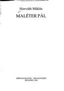 Cover of: Maléter Pál