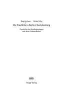 Cover of: Die Friedhöfe in Berlin-Charlottenburg: Geschichte der Friedhofsanlagen und deren Grabmalkultur