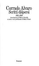 Cover of: Scritti dispersi, 1921-1956