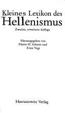 Cover of: Kleines Lexikon des Hellenismus