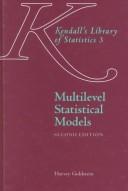 Cover of: Multilevel statistical models