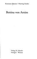 Cover of: Bettina von Arnim