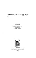 Cover of: Mediaeval antiquity