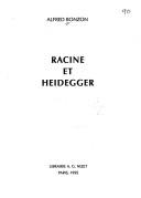 Cover of: Racine et Heidegger