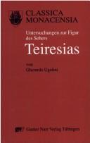 Cover of: Untersuchungen zur Figur des Sehers Teiresias by Gherardo Ugolini