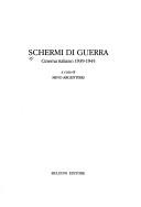 Cover of: Schermi di guerra: cinema italiano 1939-1945