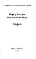 Cover of: Helping strategies for child sexual abuse