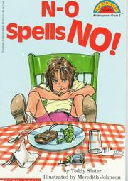 Cover of: N-O spells no!
