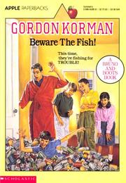 Cover of: Beware the Fish! by Gordon Korman