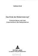Das Ende der Modernisierung? by Gotthard Kindl