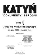 Cover of: Katyń: dokumenty zbrodni