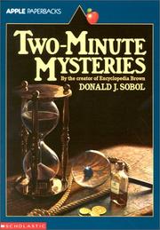 Cover of: Two-minute Mysteries by Donald J. Sobol