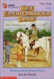 Cover of: Mallory and the Dream Horse (The Baby-Sitters Club #54)