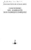 Cover of: Cancionero del almirante don Fadrique Enríquez