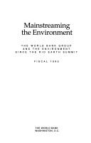 Cover of: Mainstreaming the environment by Jocelyn Mason, Jocelyn Mason