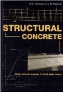 Cover of: Structural concrete by M. D. Kotsovos