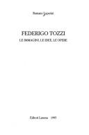 Cover of: Federigo Tozzi: le immagini, le idee, le opere