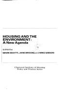 Cover of: Housing and the environment: a new agenda