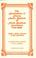 Cover of: The descendants of Deacon Aaron Baldwin of North Branford, Conn., 1724-1800