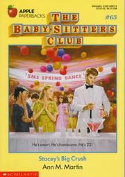 Cover of: Stacey's Big Crush (Baby-Sitters Club) by Ann M. Martin