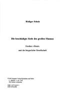 Cover of: Die beschädigte Seele des grossen Mannes by Rüdiger Scholz