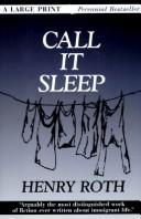 Cover of: Call it sleep by Henry Roth