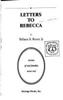 Letters to Rebecca