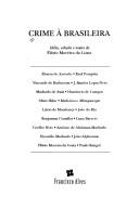 Cover of: Crime à brasileira by idéia, seleção e notas de Flávio Moreira da Costa ; Alvares de Azevedo ... [et al.].