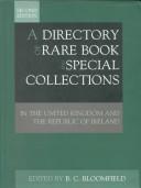 Cover of: A directory of rare book and special collections in the United Kingdom and the Republic of Ireland.