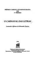 O carnaval das letras by Leonardo Affonso de Miranda Pereira