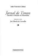 Cover of: Jornal de Timon: partidos e eleições no Maranhão
