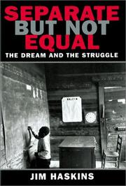 Cover of: Separate But Not Equal by James Haskins