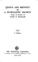 Cover of: Status and identity in a pluralistic society by edited by P. Krishnan.