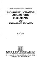 bio-social-change-among-the-karens-of-andaman-island-cover