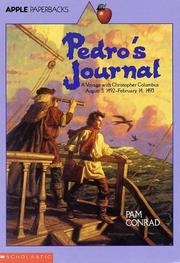 Cover of: Pedro's Journal