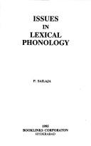 Issues in lexical phonology