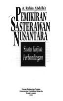 Cover of: Pemikiran sasterawan Nusantara: suatu kajian perbandingan