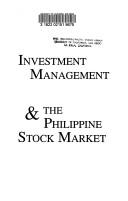 Investment management & the Philippine stock market