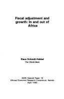 Cover of: Fiscal adjustment and growth: in and out of Africa