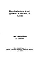 Cover of: Fiscal adjustment and growth by Klaus Schmidt-Hebbel