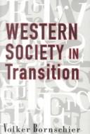 Cover of: Western society in transition