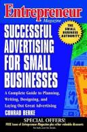 Cover of: Entrepreneur magazine: successful advertising for small businesses