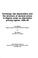 Cover of: Exchange rate depreciation and the structure of sectoral prices in Nigeria under an alternative pricing regime, 1986-89