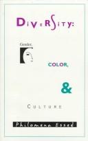 Cover of: Diversity: gender, color, and culture