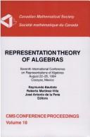 Cover of: Representation theory of algebras | International Conference on Representations of Algebras (7th 1994 Cocoyoc, Mexico)